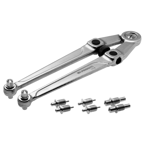 Facom Pin and Hook Wrenches for nuts with top recesses