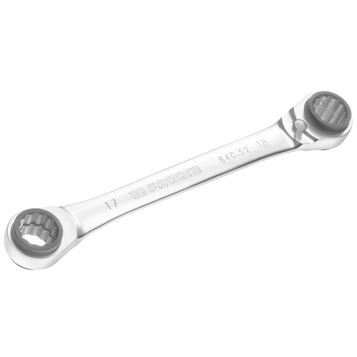 Facom Ring Ratchet Multiple Opening Straight Series