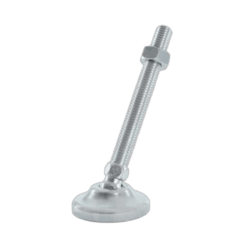 BGR357 B-G Racing Zinc Plated Levelling Feet (Set of 4) - 01