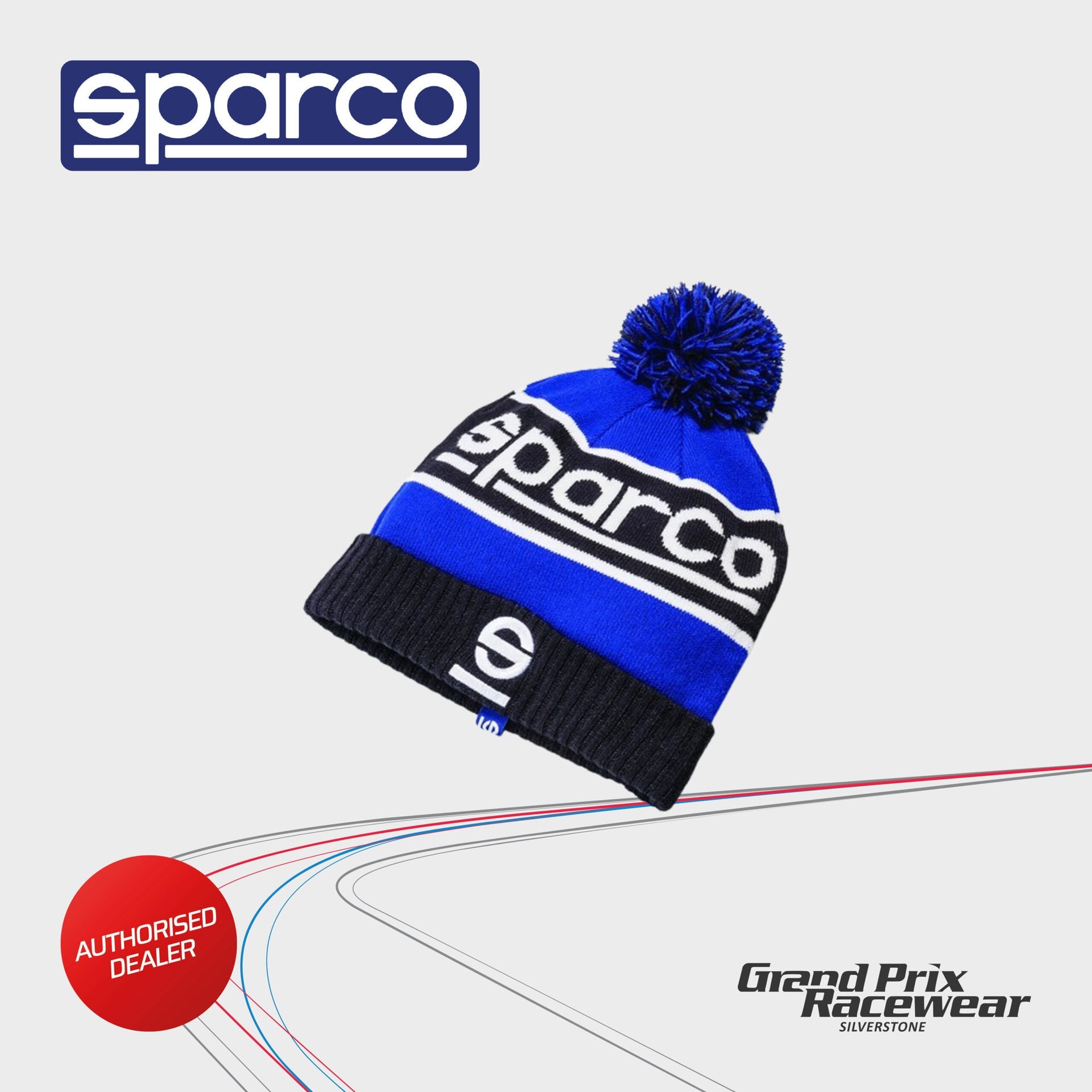 Sparco Childs Windy Bobble Hat - Black - Image 2