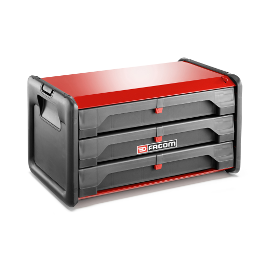 Facom Bi-Material Toolbox with 3 Drawers