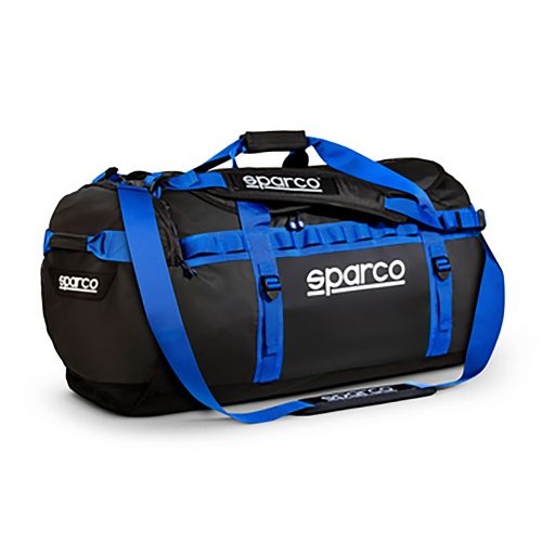 A Sparco branded racing roll bag