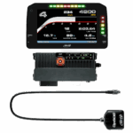 High-performance racing dashboard with digital display, sensors, and telemetry system for motorsport applications. Designed for professional race teams and enthusiasts.