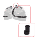 BEL2070205 Bell Forced Air Top Side QL Nozzle (V10) Kit Clear Bell Helmet
