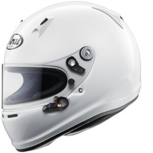 Arai SK-6 Kart Helmet - White