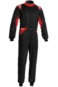 Sparco Sprint Race Suit - Black/Red