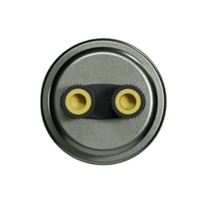 High-performance racing fuel cap with dual venting system, designed for motorsport vehicles, ensuring safety and optimal fuel flow during races. Perfect for race car enthusiasts and professionals.