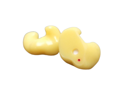 Custom Moulded Hearing Protection Earpieces available with or without CE approval Super comfort Soft silicone available in choice of colours. Sold as a pair Hearing Protection earpieces