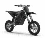 RFN Warrior SX-E5 Kids Electric Bike in black with rugged off-road tyres and modern design.