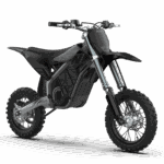 RFN Warrior SX-E5 Kids Electric Bike in black with rugged off-road tyres and modern design.
