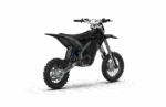 RFN Warrior SX-E5 Kids Electric Bike with rugged off-road tyres and black frame, designed for young riders and outdoor adventures.