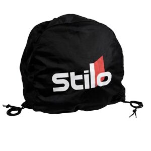 The Stilo Helmet Bag keeps your racing helmet safe, protected and easy to transport. Padded, durable and designed for both karting and motorsport drivers.