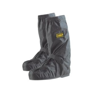 OMP Waterproof Over Shoes protect your race boots from rain, dirt and paddock mess. Lightweight, practical and ideal for karting and motorsport weekends.