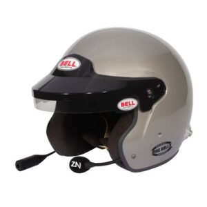 Bell Mag Rally Titanium With Hans