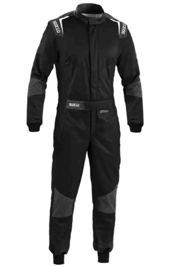 Sparco Futura Race Suit - Black / Grey