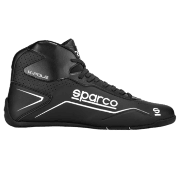 Black Sparco K-Pole Kart Boots
