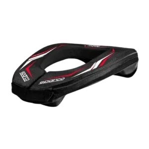 Sparco K-Ring Kart Neck Support - Adult - Black-White