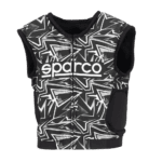 Sparco SJ Pro K-3 Rib Protector Black White 01