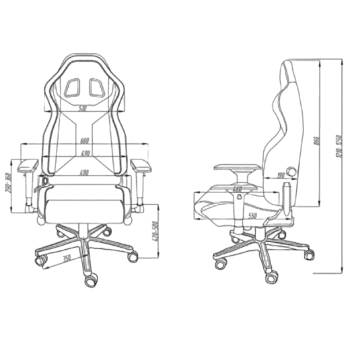 Ergonomic racing office chair with adjustable height, lumbar support, and breathable mesh design for optimal comfort during long gaming or work sessions.