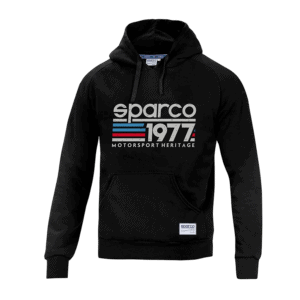013201977 Sparco Hoodie 1977 - Black