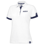 Sparco Polo Lady Corporate White