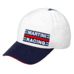 01341MRBI Sparco Martini Racing Baseball Cap - White