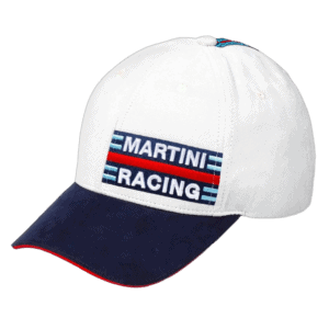 01341MRBI Sparco Martini Racing Baseball Cap - White
