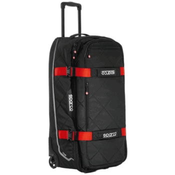 Sparco Tour Bag - Black/Red - 016437NRRS