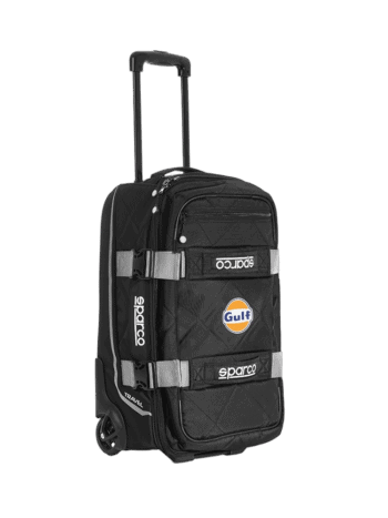 Sparco Gulf Travel Trolley Bag - Black