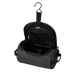 Black Grand Prix Racewear gear bag with hook, designed for motorsport enthusiasts and racers.