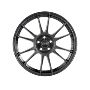 OZ Racing Ultraleggera 16-inch alloy wheel in Matt Graphite Silver with multi-spoke design for high-performance vehicles.