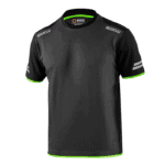 Sparco Tech T-Shirt - Grey/Fluro Green