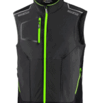 02419GSVF- Sparco Tech Light Vest Black / Fluro Green