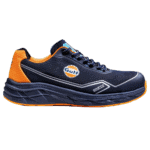 07545GUBMAF 07545GU Sparco Indy Mirage Gulf S1PS Safety Shoes - Blue Marine Fluro Orange - 01