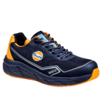 07545GUBMAF 07545GU Sparco Indy Mirage Gulf S1PS Safety Shoes - Blue Marine Fluro Orange
