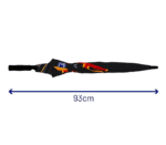 Grand Prix Racewear racing lanyard with logo, 93cm length, black with red and yellow accents, for motorsport events and driver identification.