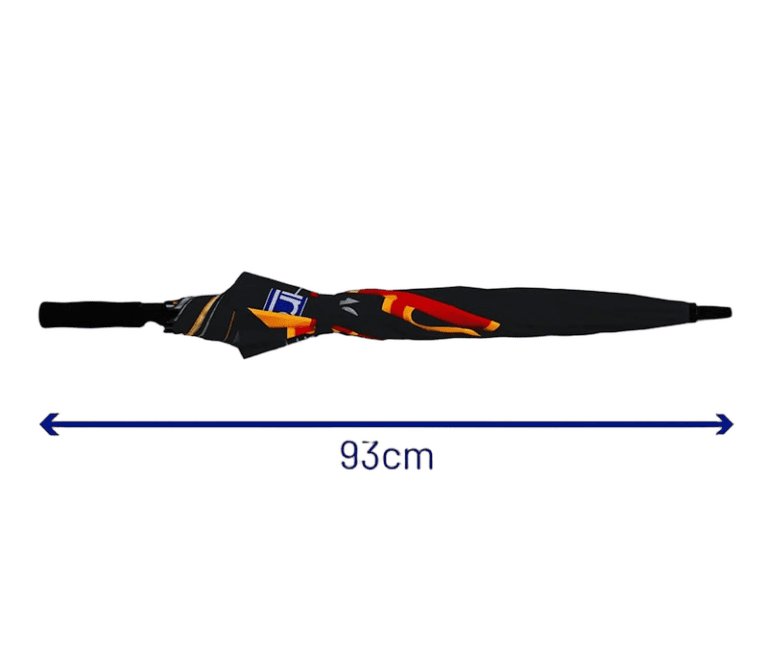 Grand Prix Racewear racing lanyard with logo, 93cm length, black with red and yellow accents, for motorsport events and driver identification.
