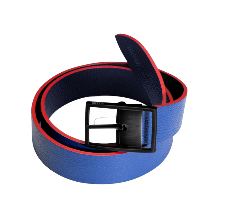 099149MR Sparco Martini Racing Leather Belt Double
