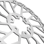 Full-E Charged Rear Silver Brake Disc 203mm - Image 2