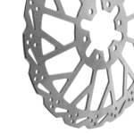 Full-E Charged Rear Silver Brake Disc 203mm - Image 3