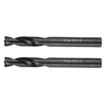Two Facom end mills with 8mm HSS-E cutting edges for precision machining.