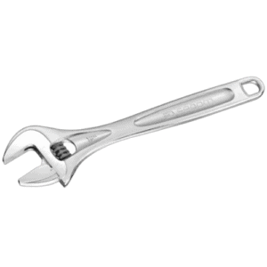 Chromed adjustable wrench 113A.12C from Facom, ideal for precise mechanical adjustments.
