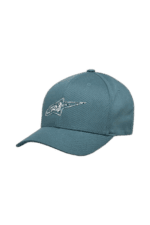 Teal Grand Prix Racewear cap with Alpinestars logo, designed for motorsport enthusiasts and racers.