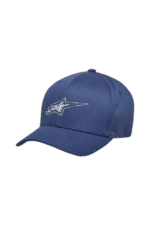 Blue Alpinestars racing cap with embroidered logo, ideal for motorsport enthusiasts and racewear fans.