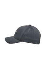 Black Grand Prix Racewear cap with mesh panels for ventilation, ideal for motorsport enthusiasts and racers.