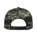Camouflage baseball cap with adjustable strap, ideal for motorsport enthusiasts and racewear fans.