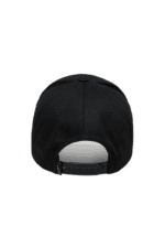Black Grand Prix Racewear cap with adjustable strap, ideal for motorsport enthusiasts and racers.