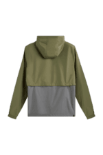Green and grey Grand Prix Racewear jacket designed for motorsport enthusiasts and racers.