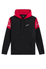 1244-53130-1030 Alpinestars Velocity Hoodie - Black/Red