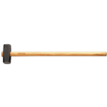 Facom high load club hammer 1263H.400 with wooden handle and rubber head for heavy-duty use.